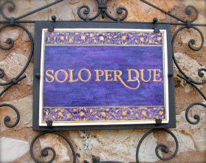 Solo per due 